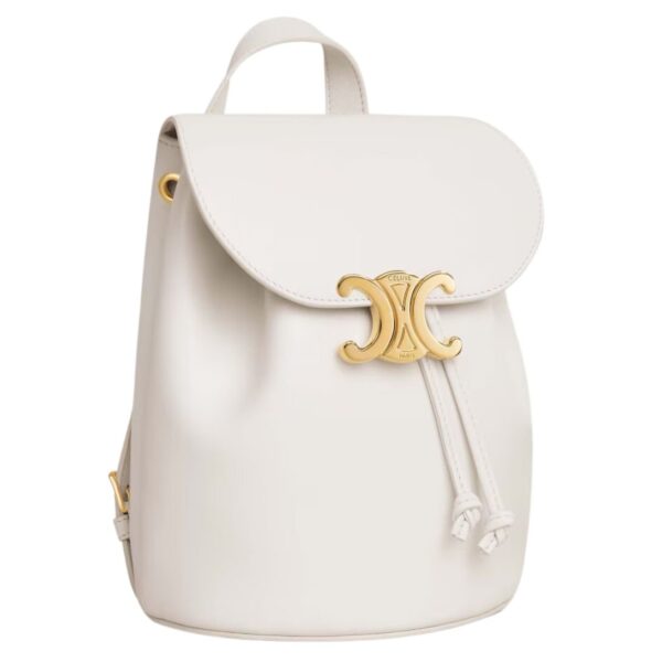 CELINE BACKPACK BONNIE IN SMOOTH CALFSKIN RICE - Image 5