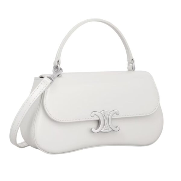 CELINE TEEN LOLA IN SHINY CALFSKIN WHITE - Image 7