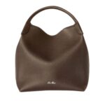 LORO PIANA LARGE BALE BAG DARK CHOCOLATE LIQUORICE