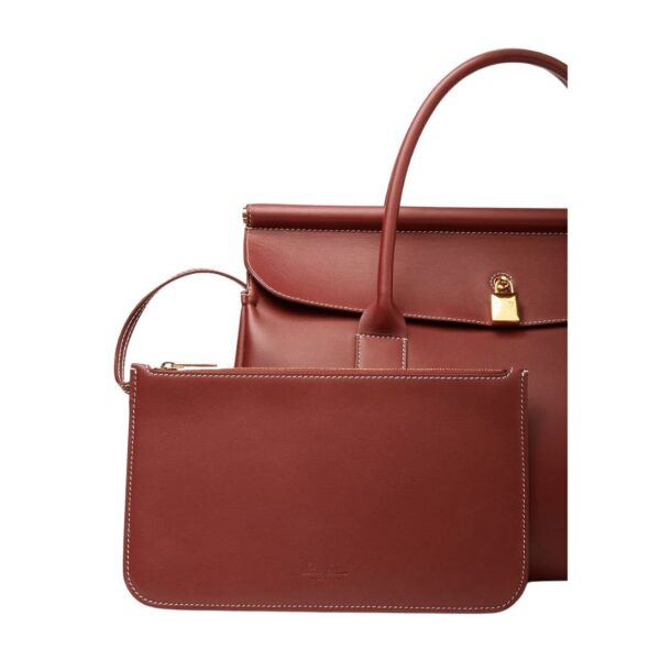 LORO PIANA LOOM BAG L32 SMOKED CARAMEL - Image 6
