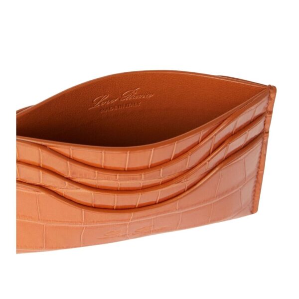 LORO PIANA EXTRA CARD HOLDER WARM TAN - Image 6