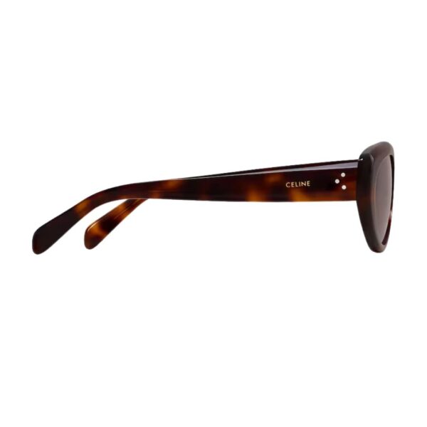 CELINE CAT EYE S286 SUNGLASSES IN ACETATE CLASSIC HAVANA - Image 6