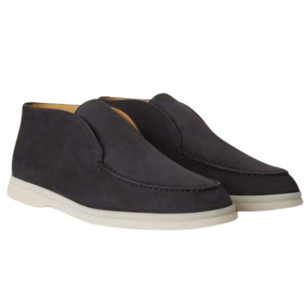 LORO PIANA OPEN WALK ANKLE BOOT CAVIAR - Image 6