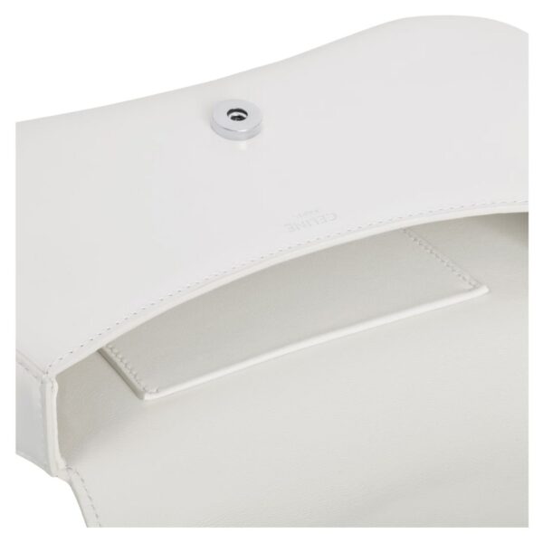 CELINE TEEN CELINE LOLA IN SHINY CALFSKIN WHITE - Image 8