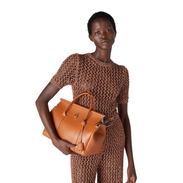 LORO PIANA LOOM BAG L32 WARM TAN - Image 7