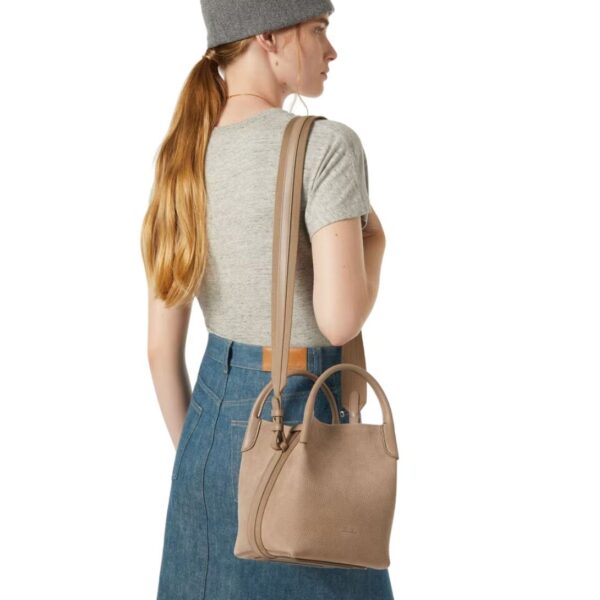 LORO PIANA SMALL BALE BAG FUME TAUPE - Image 7