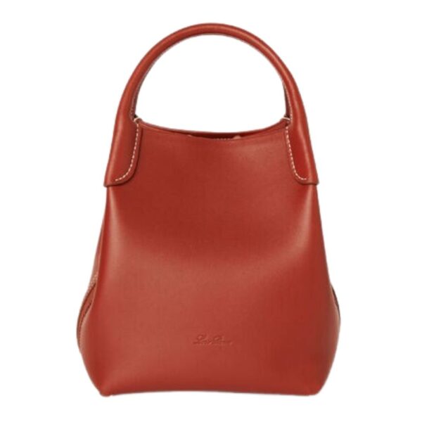 LORO PIANA SMALL BALE BAG DEEP KUMMEL