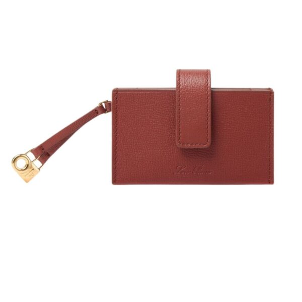 LORO PIANA EXTRA CARD HOLDER CREAMED HONEY - Image 4