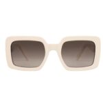 CELINE TRIOMPHE 13 SUNGLASSES IN ACETATE IVORY