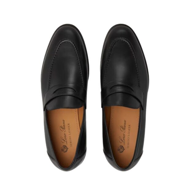 LORO PIANA SERGIO LOAFER BLACK - Image 5