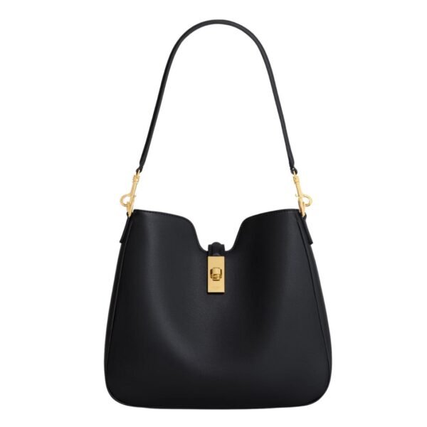 CELINE SMALL CAMILLE 16 SOFT BAG IN SMOOTH CALFSKIN SOFT PEACH - Image 4