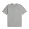 CELINE TRIOMPHE LOOSE T SHIRT IN COTTON JERSEY BLACK-WHITE - Image 4