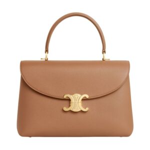 CELINE MEDIUM NINO BAG IN SUPPLE GRAINED CALFSKIN BRONZE
