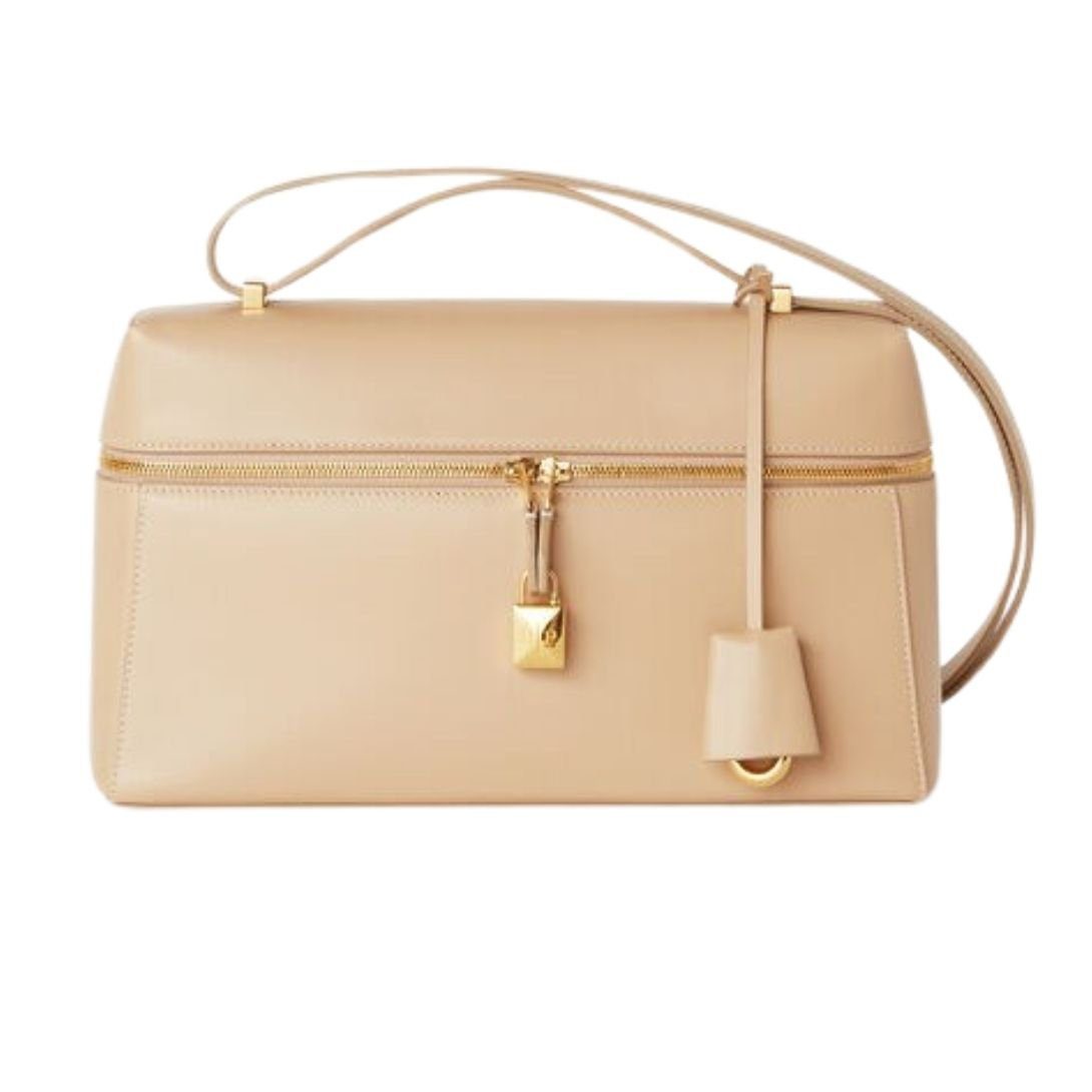 LORO PIANA EXTRA BAG L27 LIGHT MASTIC