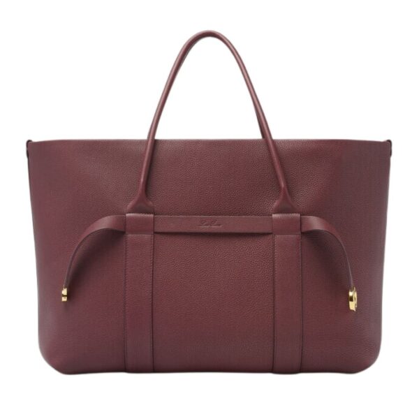 LORO PIANA LARGE GHIERA SHOPPER BLUE NAVY - Image 4