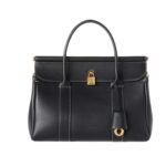 LORO PIANA LOOM BAG L25 BLACK