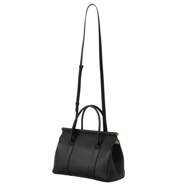 LORO PIANA LOOM BAG L25 BLACK-SUN GOLD - Image 6