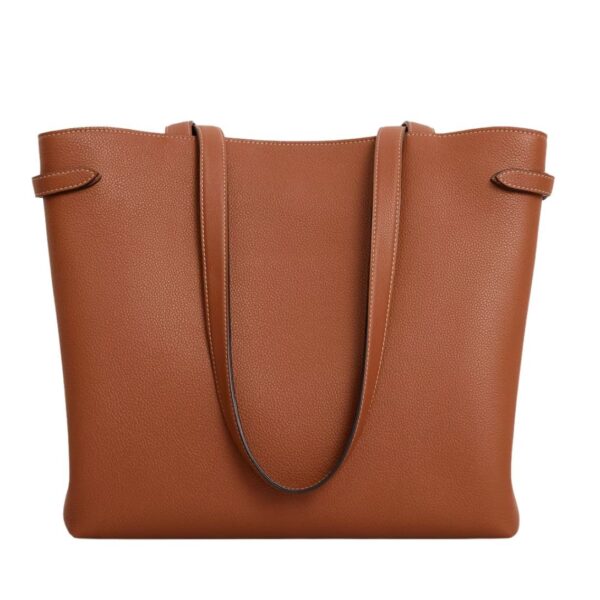 CELINE MEDIUM CABAS ANAÏS CUIR TRIOMPHE IN GRAINED CALFSKIN TAN - Image 5