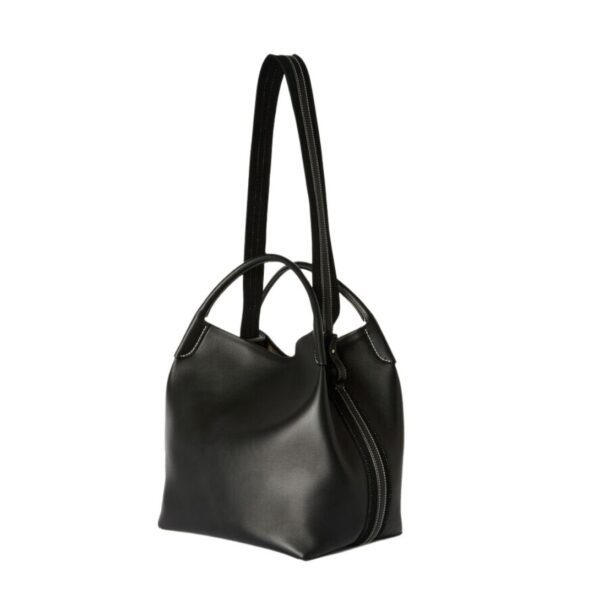 LORO PIANA LARGE BALE BAG BLACK - Image 4