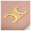CELINE CARD HOLDER TRIOMPHE IN SHINY CALFSKIN SOFT PEACH - Image 14