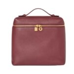 LORO PIANA EXTRA POCKET BACKPACK L23.5 AZUKI BEANS