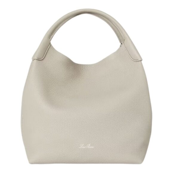 LORO PIANA LARGE BALE BAG DARK CHOCOLATE LIQUORICE - Image 4
