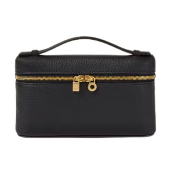 LORO PIANA EXTRA POCKET MINI POUCH CREAMED HONEY - Image 5