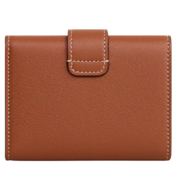 CELINE FINE WALLET VICTOIRE IN SUPPLE GRAINED CALFSKIN TAN - Image 5