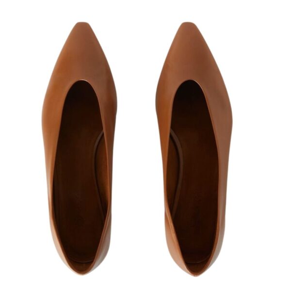 LORO PIANA REBECCA BALLET FLAT SADDLE BROWN - Image 6