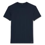 TOM FORD COTTON CREWNECK T SHIRT NAVY