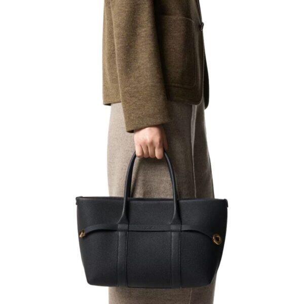 LORO PIANA SMALL GHIERA SHOPPER BLUE NAVY - Image 8