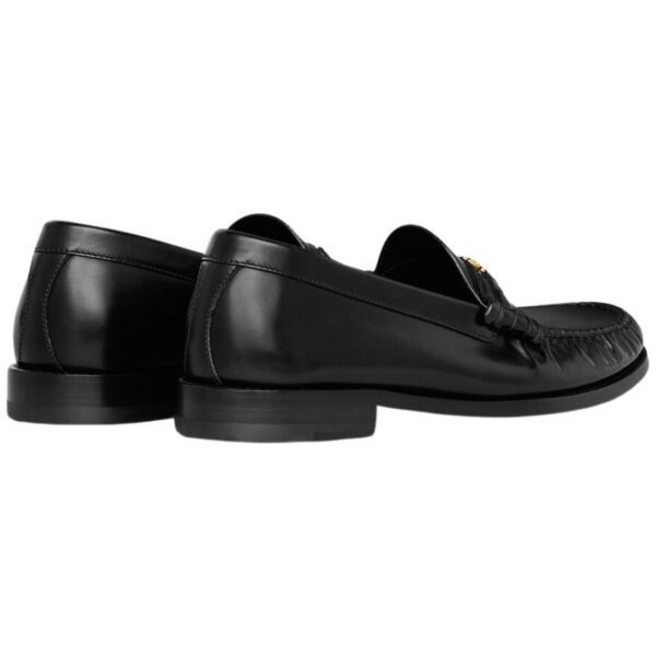 CELINE LUCO TRIOMPHE LOAFER IN POLISHED BULL BLACK - Image 7
