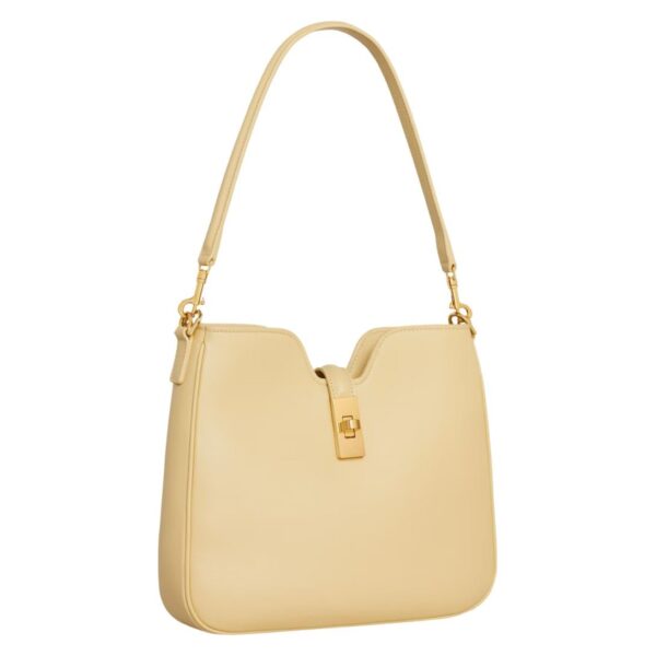 CELINE SMALL CAMILLE 16 SOFT BAG IN SMOOTH CALFSKIN SPRING YELLOW - Image 8