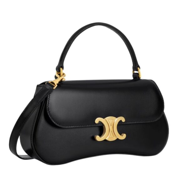 CELINE TEEN LOLA IN SHINY CALFSKIN BLACK - Image 7