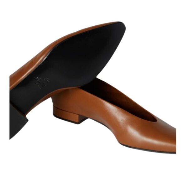 LORO PIANA REBECCA BALLET FLAT SADDLE BROWN - Image 7