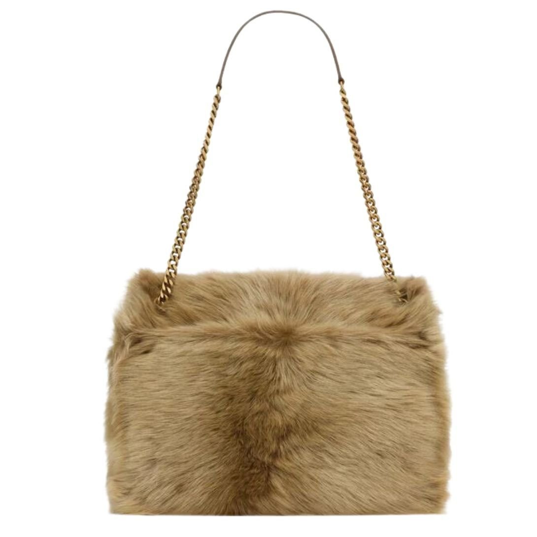 SAINT LAURENT NIKI LARGE IN SHEARLING - Image 2