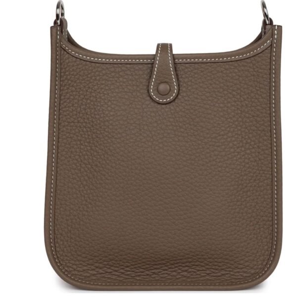 HERMÈS EVELYNE TPM ETOUPE CLEMENCE PALLADIUM HARDWARE - Image 2