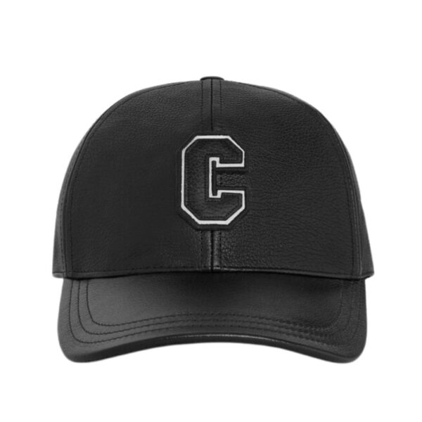 CELINE CASQUETTE BASEBALL COLLEGE AGNEAU GRAINÉ - Image 2