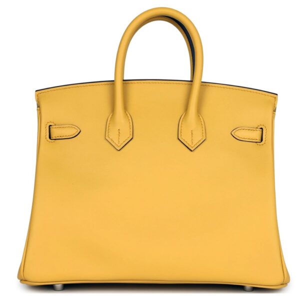 HERMÈS BIRKIN 25 SUN SWIFT PALLADIUM HARDWARE - Image 2