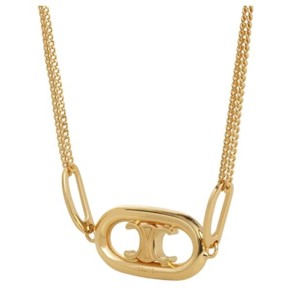 CELINE TRIOMPHE BRACELET IN BRASS WITH GOLD FINISH - Image 2