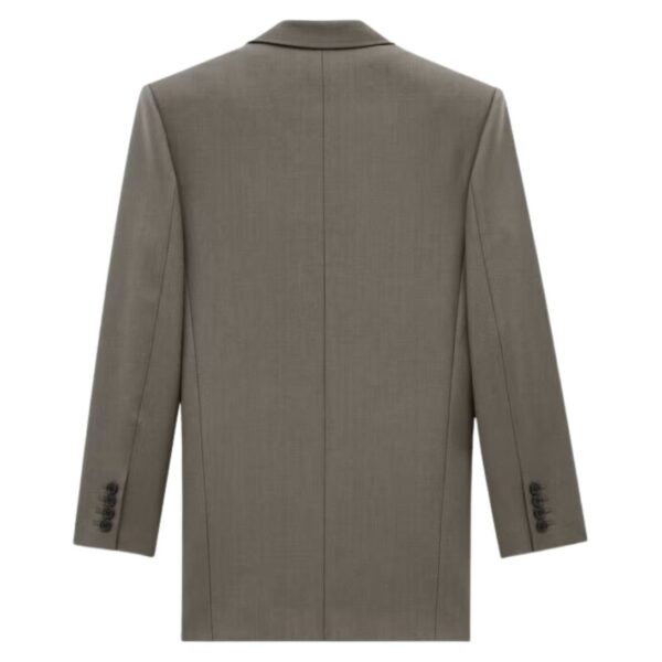 SAINT LAURENT JACKET IN WOOL GABARDINE - Image 2