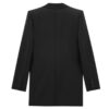 SAINT LAURENT TUXEDO JACKET IN GRAIN DE POUDRE - Image 2