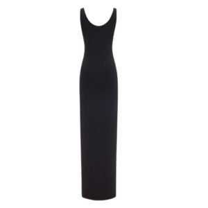 SAINT LAURENT LONG DRESS IN LUREX KNIT