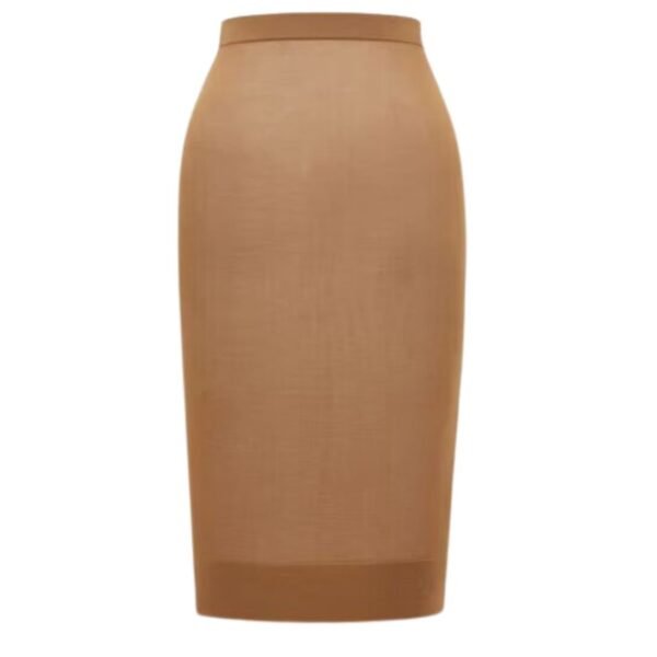 SAINT LAURENT PENCIL SKIRT IN KNIT - Image 2