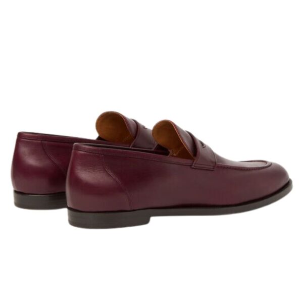 LORO PIANA SERGIO LOAFER DEEP MAROON - Image 4