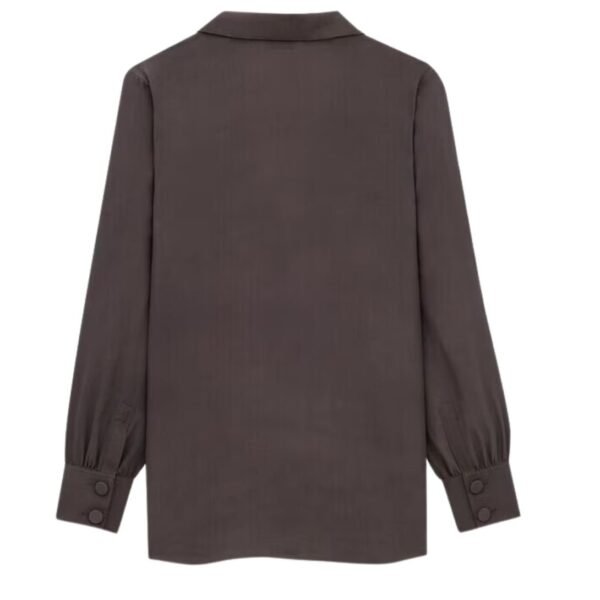 SAINT LAURENT PAJAMA SHIRT IN SILK CREPE DE CHINE - Image 2