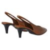 LORO PIANA REBECCA SLINGBACK SADDLE BROWN - Image 4