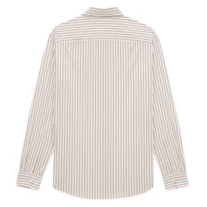 SAINT LAURENT CASSANDRE SHIRT IN STRIPED COTTON POPLIN