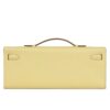 HERMÈS KELLY CUT JAUNE POUSSIN EPSOM PALLADIUM HARDWARE - Image 2