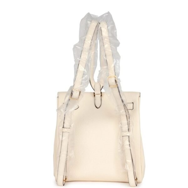 HERMÈS KELLY ADO II BACKPACK NATA CLEMENCE GOLD HARDWARE - Image 3
